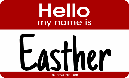 Hello my name is Easther png download