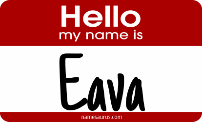 Hello my name is Eava png download