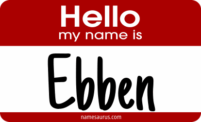 Hello my name is Ebben png download