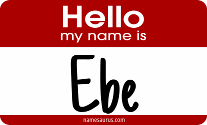 Hello my name is Ebe png download