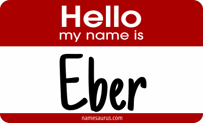 Hello my name is Eber png download