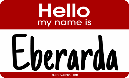 Hello my name is Eberarda png download
