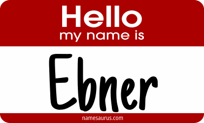 Hello my name is Ebner png download