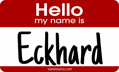 Hello my name is Eckhard png download