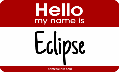 Hello my name is Eclipse png download