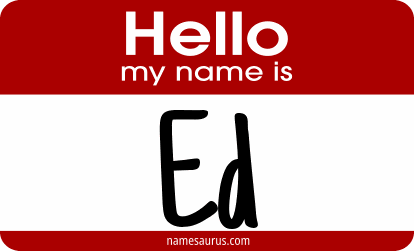 Hello my name is Ed png download