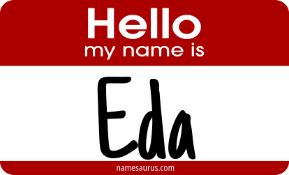 Hello my name is Eda png download