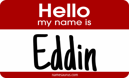Hello my name is Eddin png download
