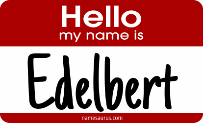 Hello my name is Edelbert png download