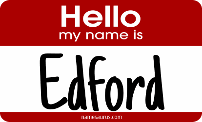 Hello my name is Edford png download