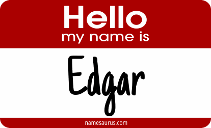 Hello my name is Edgar png download