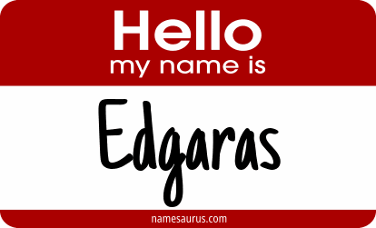 Hello my name is Edgaras png download