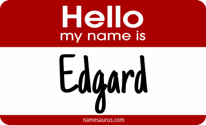 Hello my name is Edgard png download