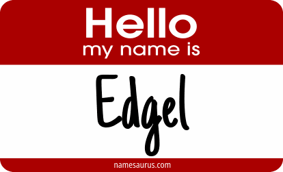 Hello my name is Edgel png download