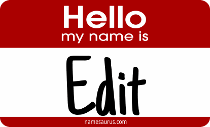 Hello my name is Edit png download