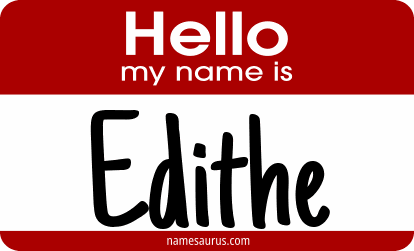 Hello my name is Edithe png download