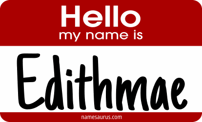 Hello my name is Edithmae png download