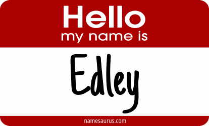 Hello my name is Edley png download