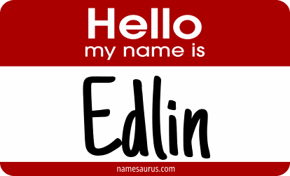Hello my name is Edlin png download