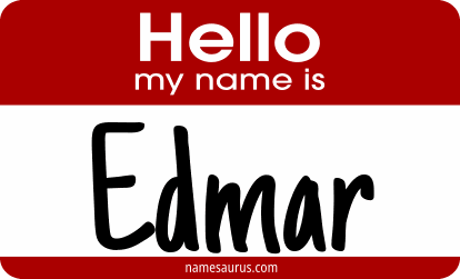 Hello my name is Edmar png download
