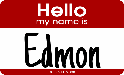 Hello my name is Edmon png download