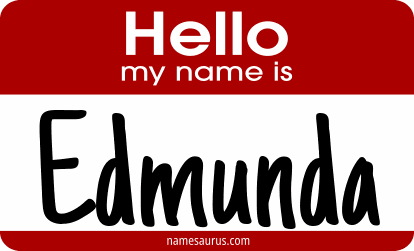 Hello my name is Edmunda png download