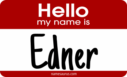 Hello my name is Edner png download