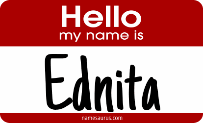 Hello my name is Ednita png download