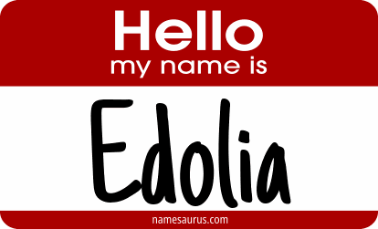 Hello my name is Edolia png download