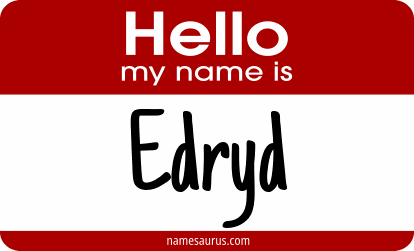 Hello my name is Edryd png download