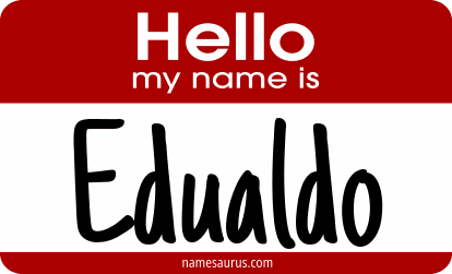 Hello my name is Edualdo png download
