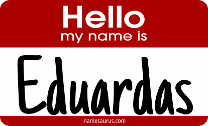 Hello my name is Eduardas png download