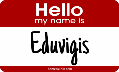 Hello my name is Eduvigis png download
