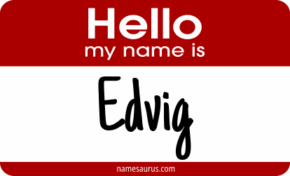 Hello my name is Edvig png download