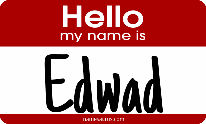 Hello my name is Edwad png download