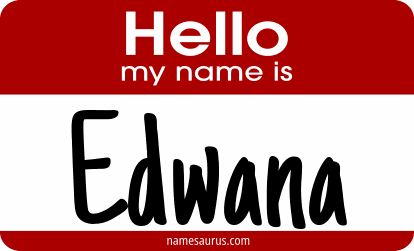 Hello my name is Edwana png download