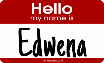 Hello my name is Edwena png download
