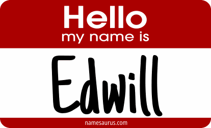 Hello my name is Edwill png download