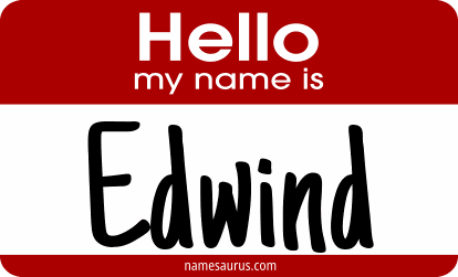Hello my name is Edwind png download