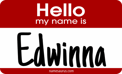 Hello my name is Edwinna png download