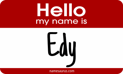Hello my name is Edy png download
