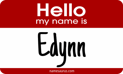 Hello my name is Edynn png download