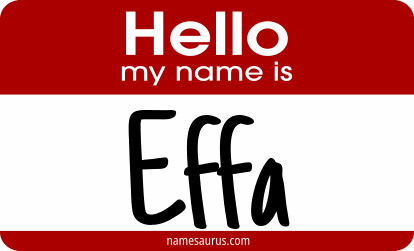Hello my name is Effa png download