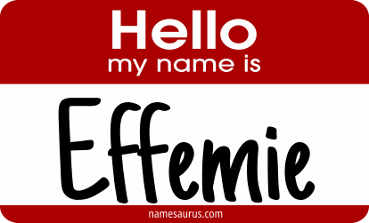 Hello my name is Effemie png download