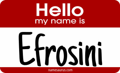 Hello my name is Efrosini png download