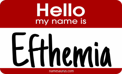 Hello my name is Efthemia png download