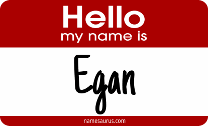 Hello my name is Egan png download