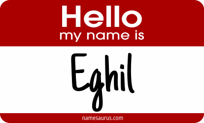 Hello my name is Eghil png download