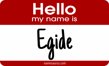 Hello my name is Egide png download