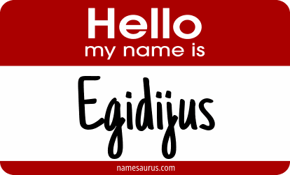 Hello my name is Egidijus png download